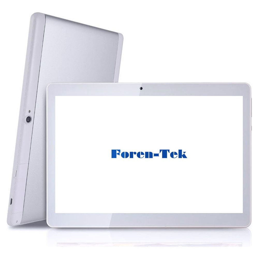 Foren-Tek 10 inch Android Tablet 4GB RAM 64GB ROM Octa Core with Dual Sim Card Slots - 3G Unlocked GSM Phone Tablets with WiFi Bluetooth GPS