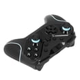 thumbnail image 4 of Mando inalámbrico de seis ejes con botones programables y balancín sensible para consola de juegos, color verde y negro., 4 of 14