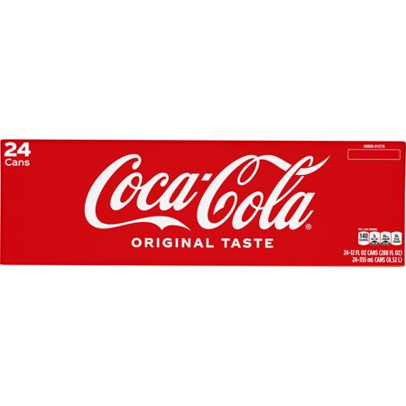Coca-Cola Soda Pop Cans, 12 fl oz, 24 Pack
