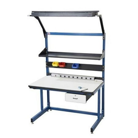 

Painted Metal Cantilever Shelf for the 60 in. Basics Model Textured Black Frame - 12 x 60 in.