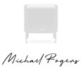 thumbnail image 1 of Custom Name Signature Stamp - 10 Font Options Self-Inking 1 or 2 Line Stamper with Personalized Script Calligraphy Thank You Handmade Stamp (Signature Stamp), 1 of 4
