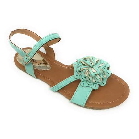 

Victoria K Knitted Floral Sandals (Women)