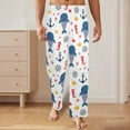thumbnail image 4 of Men's Sleeping Pajama Pants – Seahorsing-Around - Men's Pajamas - XL, 4 of 5