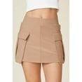 thumbnail image 3 of Cargo Mini Skirt - Khaki, 3 of 6