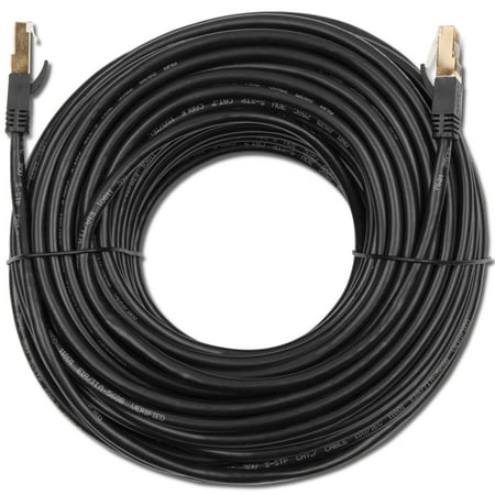 Brand New Black Category 7 Cat7 RJ45 LAN Network Ethernet Patch Cable Cord (Best Network Cable Brand)