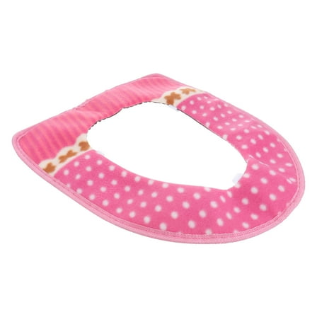 Set of 3 Potty Seat for Toilet Commode 41.00X36.00X0.30CM Pink