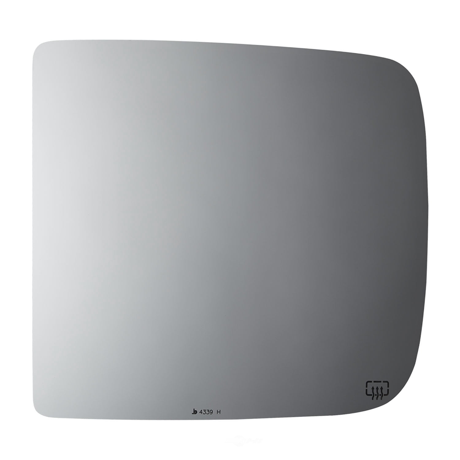 Burco Side View Mirror Replacement Glass - Clear Glass - 4339H