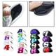 thumbnail image 3 of Funda de cuero sintético para cabeza de palo de golf (4, 5, 6, 7, 8, 9, A, S y P) blanco, 3 of 9