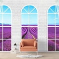thumbnail image 2 of Idea4wall 6pcs Vies from French Window Peel and Stick Wallpaper Removable Wall Murals Large Wall Stickers for Home Decoration, 100"x24", 2 of 5