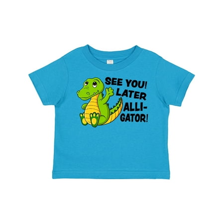 

Inktastic See You Later Alligator Gift Toddler Boy or Toddler Girl T-Shirt