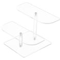 thumbnail image 1 of OULII Back to School Multi Function Organizer Stand Acrylic Display Stand Modern For Action Figures 1Set, 1 of 8