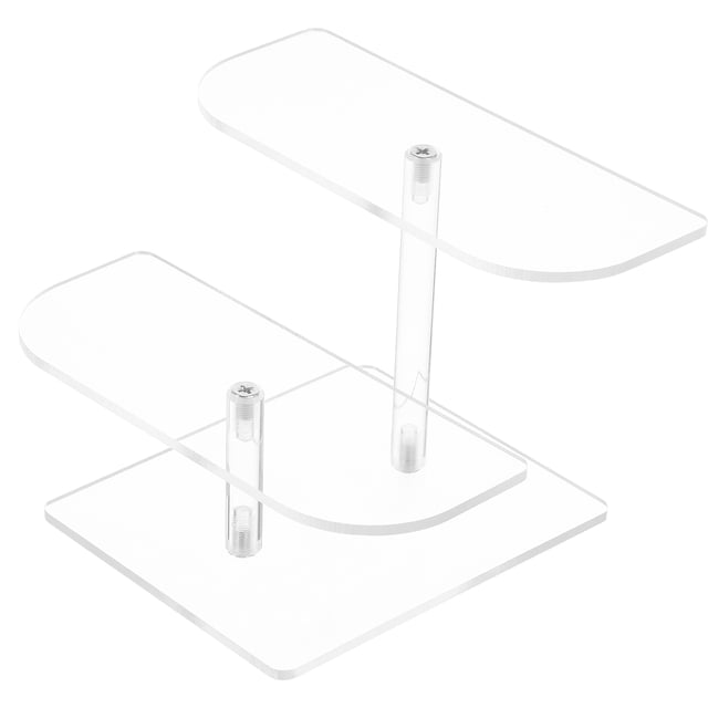OULII Back to School Multi Function Organizer Stand Acrylic Display Stand Modern For Action Figures 1Set