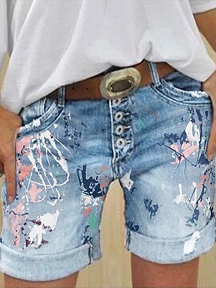 womens jeans short length