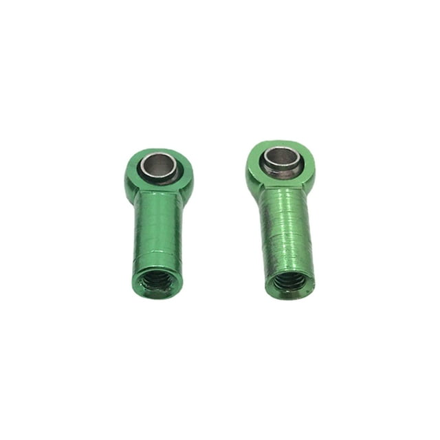 Dalazy M2.5 Ball Head Aluminum Alloy M3 Pull Link Tie Rod For RC CAR Part Suitable For 1/10 1/12 1/14 1/16 1/18 Remote Control Green 1Set