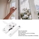 thumbnail image 4 of 2 Set Ventana Corredera Sash Lock Cam Hook Design Seguridad Mejorada Anti Pry Construcción Robusta Con aleación De Zinc aleación De Aluminio Para Ventanas Batientes, 4 of 7
