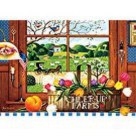 Buffalo Games 300 Piece Puzzle, Wysocki: Quiltmaker Lady
