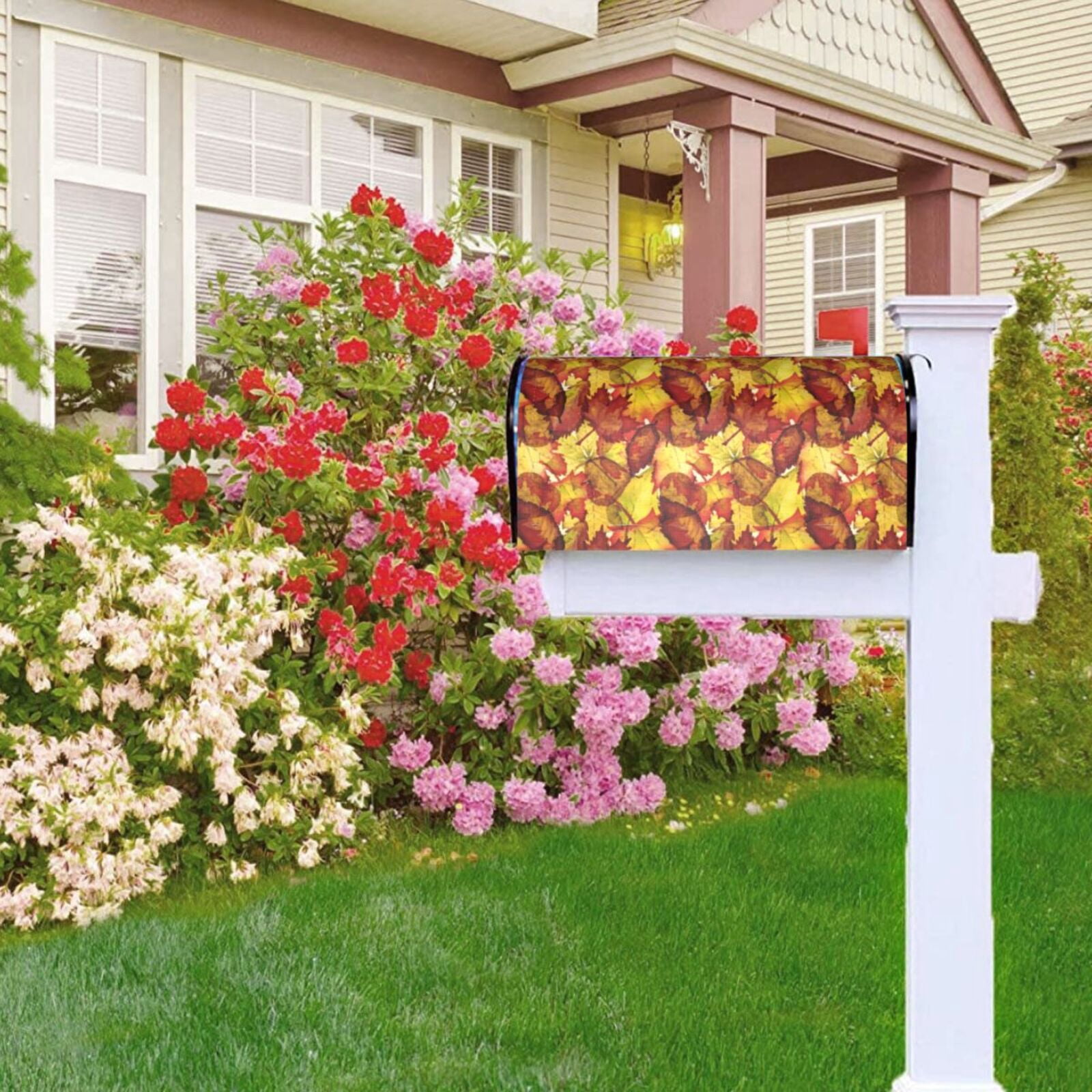 Kdxio Magnetic Mailbox Cover 21x18 in Mailbox Cover Outdoor Decoration Holiday Mailbox Covers for Home Garden Yard-21x18 in