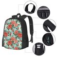 thumbnail image 4 of Daiia Rose Flowers Backpack for Men and Women -Durable Backpack Large Capacity, Water-Resistant Bag with Adjustable Straps and Laptop Compartment, 4 of 9