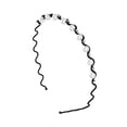 thumbnail image 2 of Aro para el cabello Yuyangstore accesorio elegante Diadema nupcial negro, 2 of 8