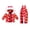 06 Red, variant on guisaled Toddler Snow Suit for Girl Baby Winter Snow Bib Pant and Puffer Jackets Warm Snowsuit Hooded Lightweight 2 Piece Kids Ski Suits
