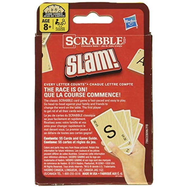 Juego de cartas Scrabble Slam Hasbro Hasbro