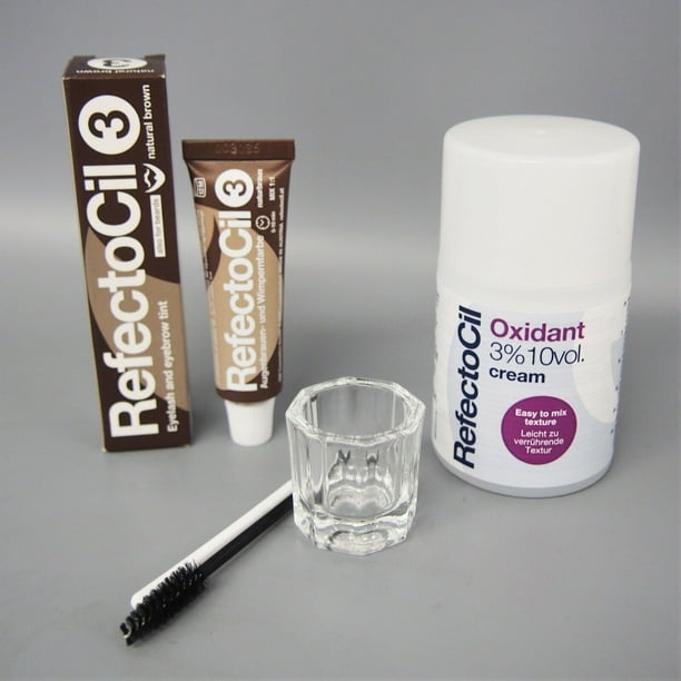 Refectocil NATURAL BROWN Eyelash Eyebrow Professional Tinting Kit *CHOOSE, Cream