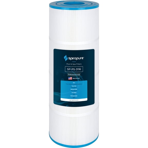 SpiroPure Replacement for Pleatco PPCO90 Poolco 90 Filbur FC-3116 Hot Tub Spa Pool Cartridge