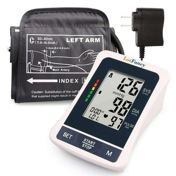 Automatic Arm Blood Pressure Monitor BP Large Cuff Gauge Machine Tester
