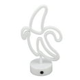 thumbnail image 3 of Señal de Neón de Plátano, Consumo Cálido de Bajo Energía ESTABLE ÚNICO 2 FUENTES DE LUZ LED NEON LUCHES USB ENCENDIDO PARA SALA DE LA CERONONIA DE LA BODA, 3 of 7