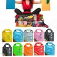 thumbnail image 2 of Reusable Storage Bags for Shopping Made of Polyester Assorted Color 10pcs Portable Foldable, 2 of 4