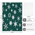 thumbnail image 2 of 2 Pcs Funny Kitchen Towels,Green Christmas Snowflake Pattern Microfiber Dish Towels,Kitchen Tea Towels,Kitchen Towel Set (18" X 26"), 2 of 7