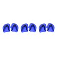 thumbnail image 1 of Naiovety 1 par de paletas de mano con correa ajustable equipo de entrenamiento de paleta de palma de natación para deportes acuáticos buceo Snorkel azul Azul 3piezas Naiovety CBP228600, 1 of 6