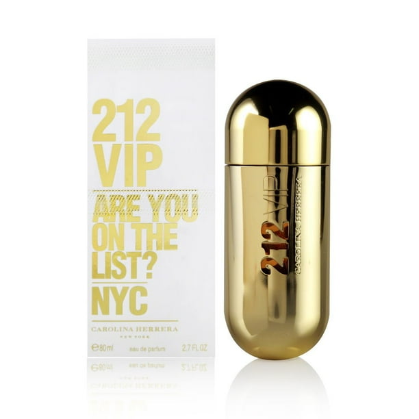Perfume Carolina Herrera 212 Vip Eau De Parfum para mujer, 80 ml
