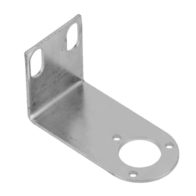 Soporte de montaje metálico para codificador rotatorio, soporte de fijación para pantalla digital, orificio de 21 mm, tipo L