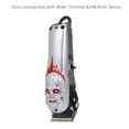 thumbnail image 3 of yeacher Vintage Zinc Alloy Hair Clipper Cover with Skull Design, Silver Finish, Compatible with Wahl Trimmer 8148 & 8591 Series, 3 of 6