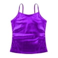 thumbnail image 3 of LiiYii Kids Girls One Piece Spaghetti Shoulder Straps Tank Top Gymnastic Sports Camisole Ballet Purple 6, 3 of 7
