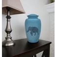 thumbnail image 7 of Honorary Memorials Cremation Urns for Human Ashes - Handmade Cremation Urn - Adult Burial Urn - (Indian Elephant), 7 of 7
