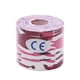 thumbnail image 2 of Advancent Cinta muscular Cinta elástica de algodón Vendaje deportivo Cinta de soporte portátil Gimnasios en casa camuflaje rosa 7.5 cm, 2 of 6