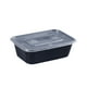 thumbnail image 2 of Campana Para Cocina Food Grade Disposable Lunch Box Thickened Packing Box Plastic Rectangular Takeaway Tableware Transparent Lunch Box With Lid, 2 of 7