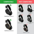 thumbnail image 4 of Geekria Flex Fabric Headband Pad Compatible with SteelSeries Arctis 5, Arctis 3 All-Platform Gaming Headphones, Replacement Band Repair Part (Black), 4 of 6