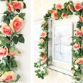 thumbnail image 2 of Flores de plantas simuladas Cateissary alto grado de realismo Vid rosa Type3 NO3, 2 of 6