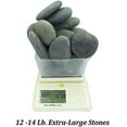 thumbnail image 3 of Ultra Large River Rocks for Painting – 20 Extra Big Rocks, 3.5” - 5” Inch Flat Smooth Stones, 12-14 LB. of Craft Rocks for Rock Painting, Kindness Stones, Painting Rocks Supplies for Adults and Kids, 3 of 9