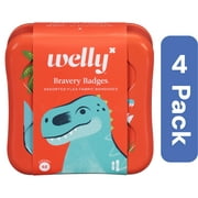 Welly Bandages Dinosaur 48 Count (Pack Of 4)