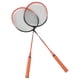 thumbnail image 1 of Raqueta De Bádminton Para 2 Jugadores, Ferroaleación De Absorción De Sudor Que Reduce La Amplitud De La Deformación Raquetas De Bádminton Dobles Con Bolsa Para Principiantes, 1 of 7