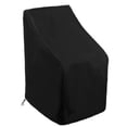 thumbnail image 1 of Funda protectora impermeable para silla de exterior Dinheiro (1 unidad, color negro), 1 of 5