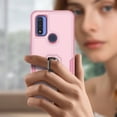 thumbnail image 6 of Tiflook for Moto G Pure Phone Case, Moto G Power 2022 Case with Kickstand | Military Grade Drop Proof Protection Phone Cover | Durable Rugged Protective Shockproof TPU Matte Textured Bumper,Pink, 6 of 6