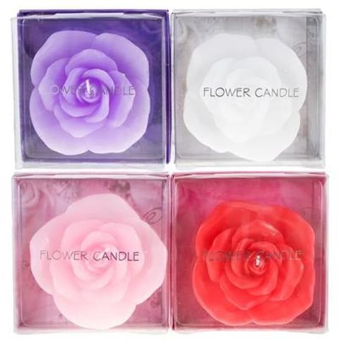 NEW IN BOX SCENTED ROSES  CANDLES FLOATING  6 ASST  GIFT ITEM... 