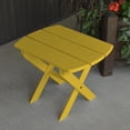 thumbnail image 4 of Solid Knotfree Yellow Pine Folding Oval End Table, 4 of 12