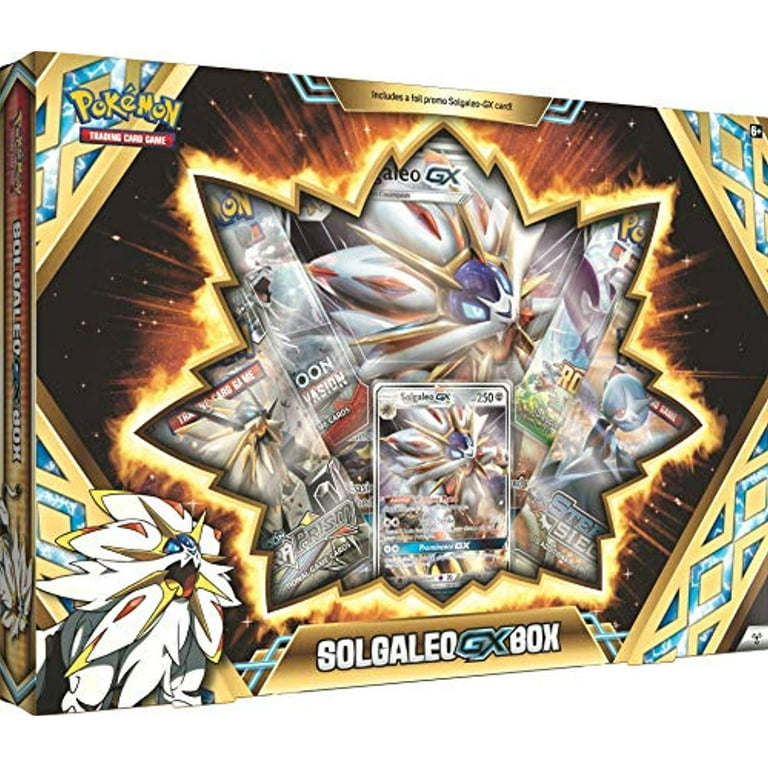 POKEMON SOLGALEO LUNALA GX BOX 