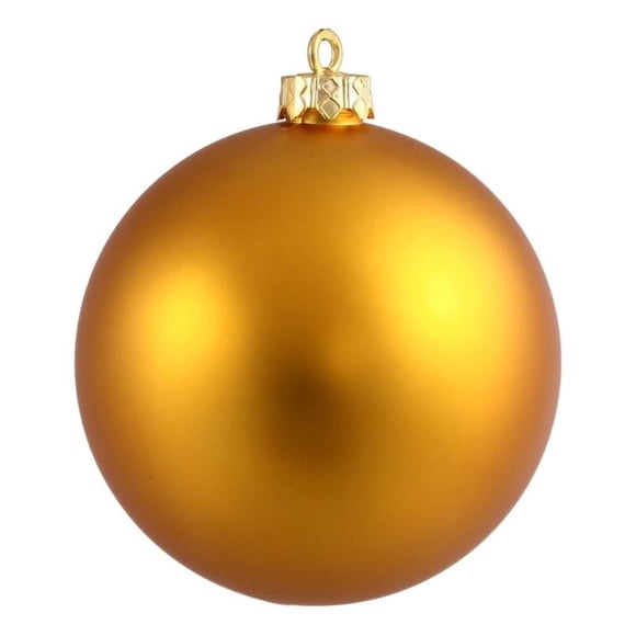 Adorno Bola Mate Dorado Antiguo Vickerman 3 cm 12 por Bolsa